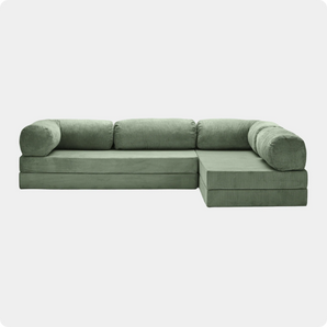 Canapé Modulo 3 Places Corner - Menthe